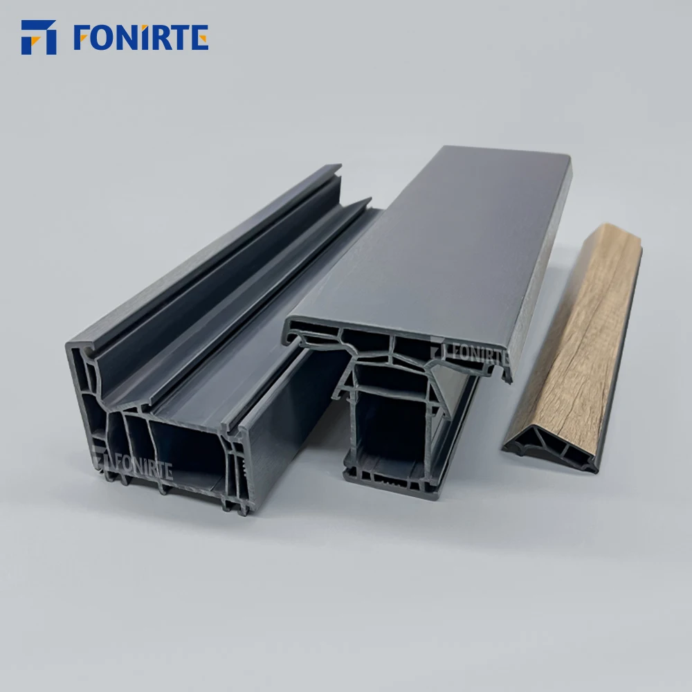 European Quality White Casement Pvc windows and Doors Building Material Upvc Pvc Extruded Plastic Frame Profiles Manufacturer