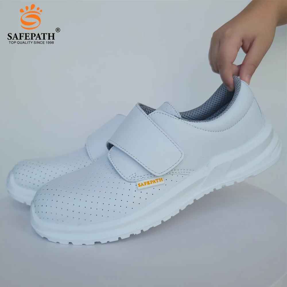 Nurse Doctor Work Shoes Anti-slip ESD Anti-Static Nursing Clogs White Shoes for Laboratory  Hospital