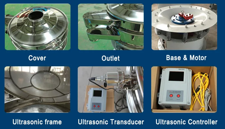 Ultrasonic Vibrating Sieve For Molybdenum Powder