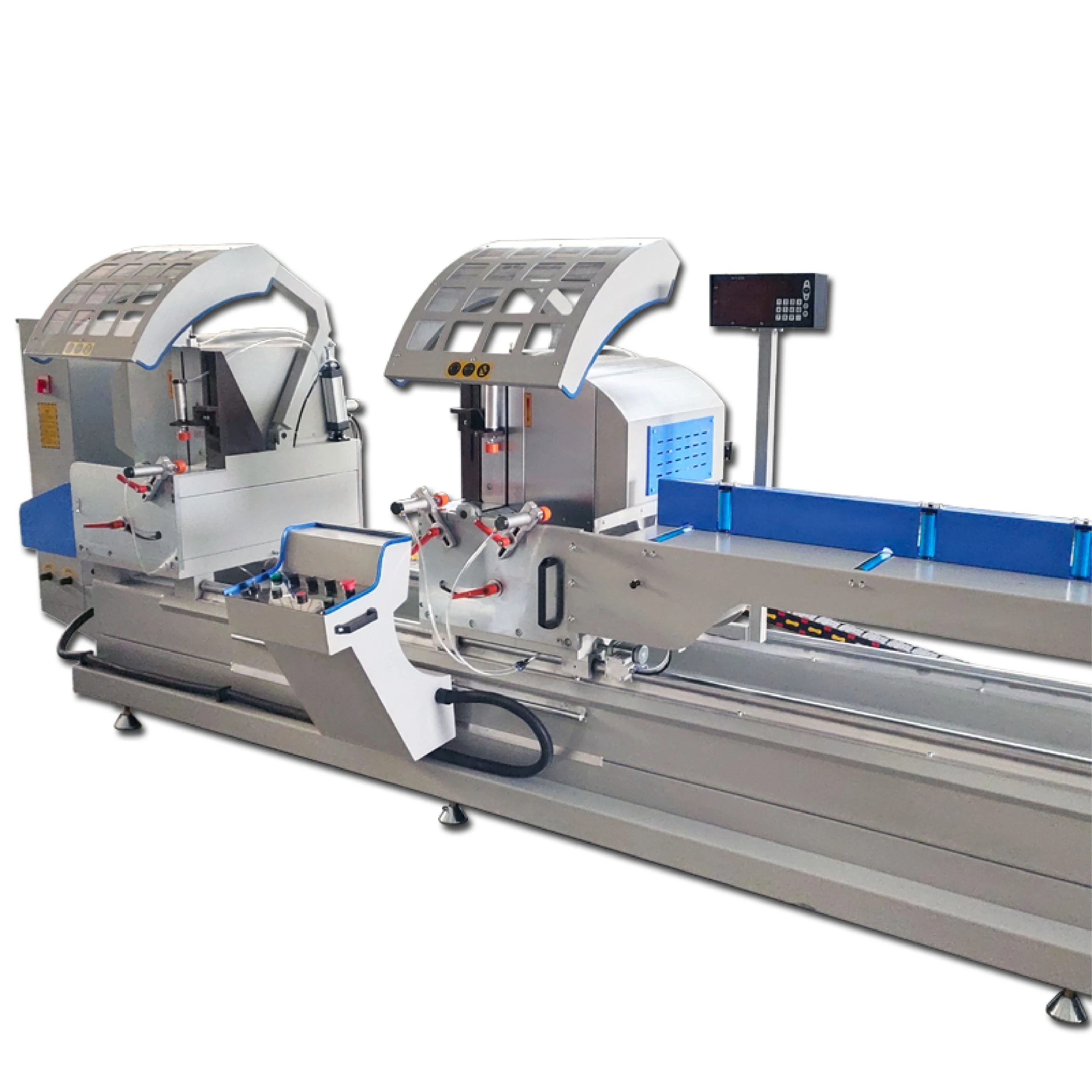 Equipment for processing and cutting broken bridge aluminum profile doors and windows LJZ2C-CNS-500X4200