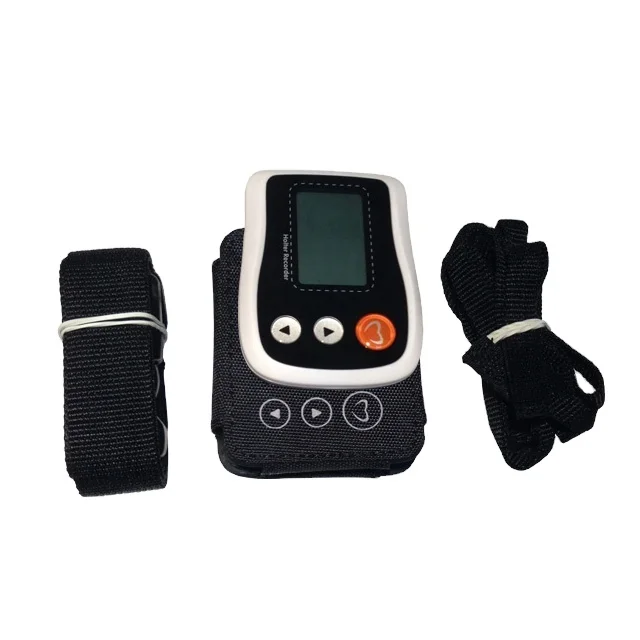 China manufacturer best selling 12 channel or 3 channel plastic portable holter ecg heart monitor with LCD for doctor clinic