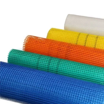 AR Fiberglass Mesh 160gr/m2  1M*50M Plain weave Glass Fiber Mesh