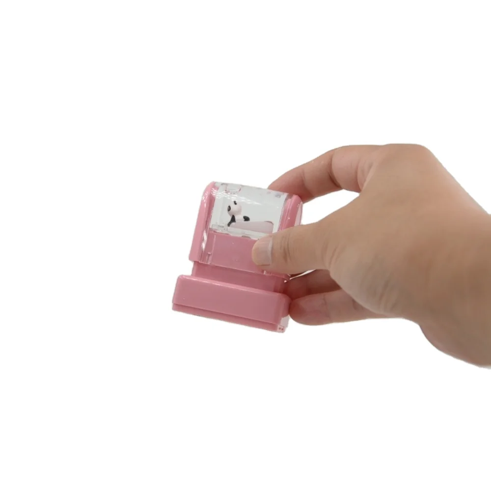 Fun Joy Rectangle Student Stamp Wholesale Scrapbook Diy Big Size Color Refill Ink Seal