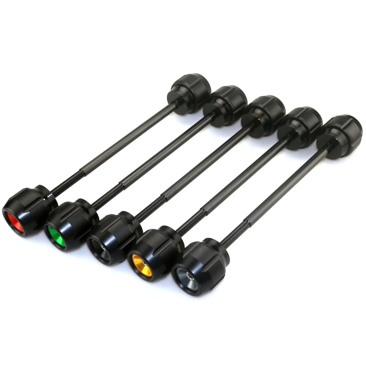 Motorcycle Front CNC Wheel Axis Fork Crash Protection Slider Stand Screw For KAWASAKI Z900 2017 2018 2019