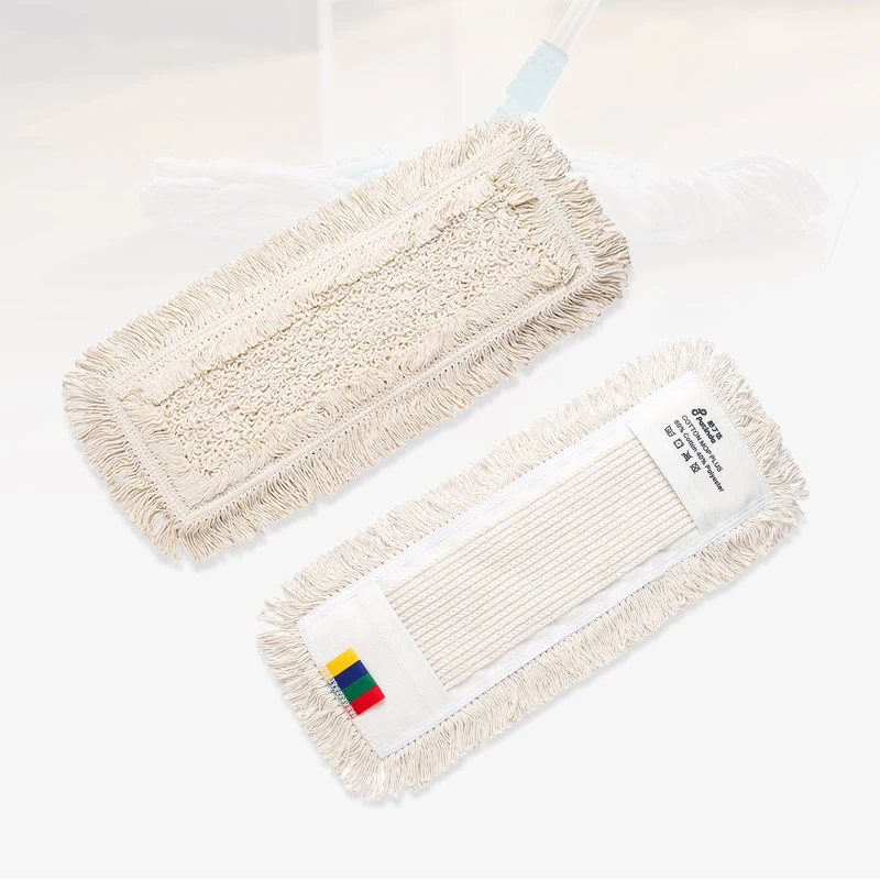 Factory Wholesale Microfiber Cotton Blend Tufting Flat Mop Commercial Cleaning String Mop Pad Microfiber Wet Mop
