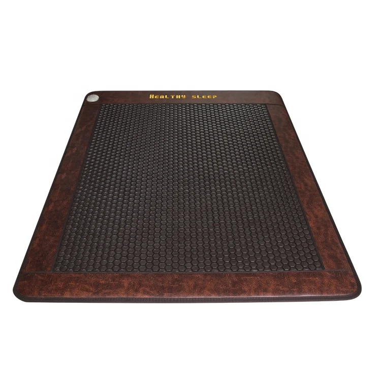 Tourmaline FIR Pad Thermo Heat PEMF Mat Infrared Sauna 660nm Photon Mattress