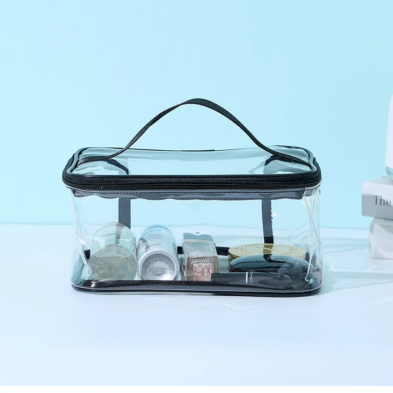 Tote Beach Special Packaging Shaped Make up Cosmetic Perfume Shopping Mobile Phone Cases Package PVC Pvc Bag Zipper Bag Accept