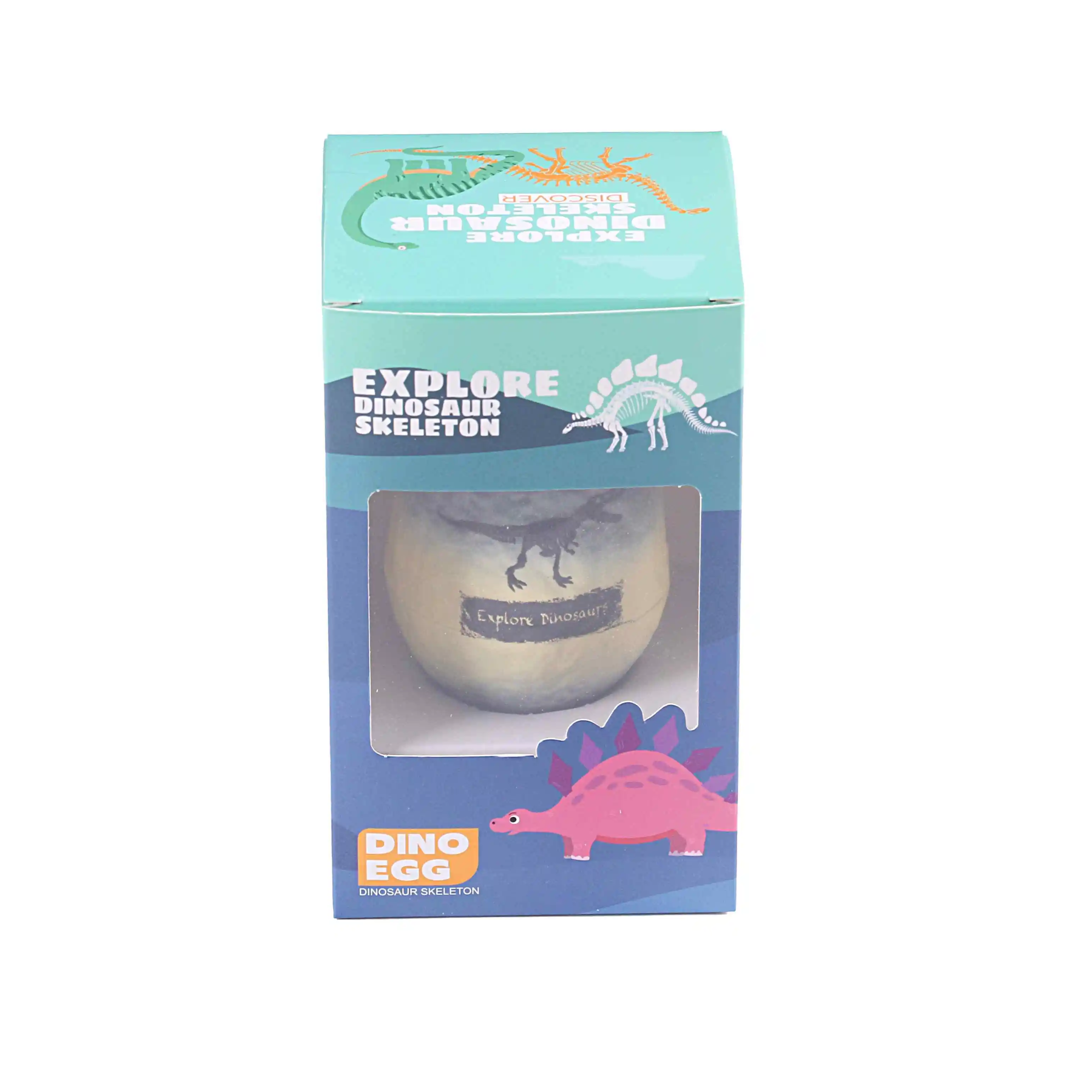 New best-selling shell dissolving blind box luminous skeleton dinosaur egg containing space sand growing egg