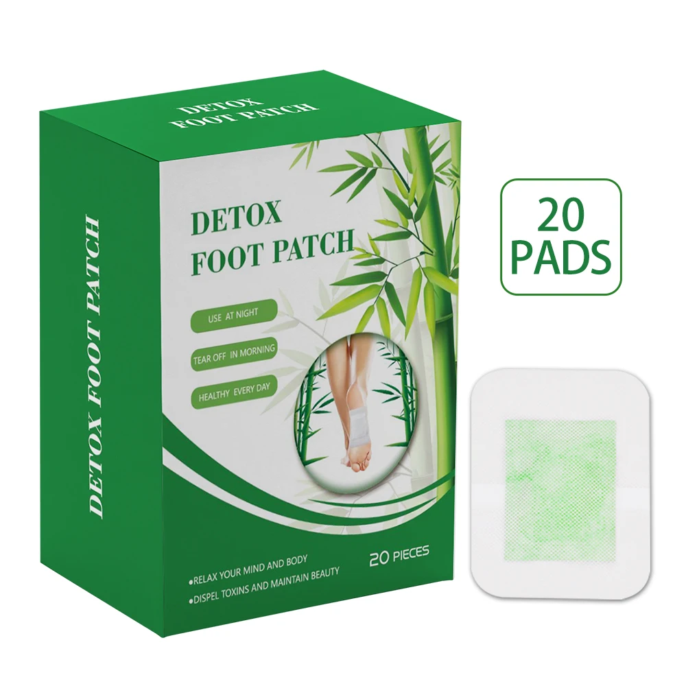 Private Label Custom Wholesale Original Herbal Ginger Detox Foot Patch For Healthy