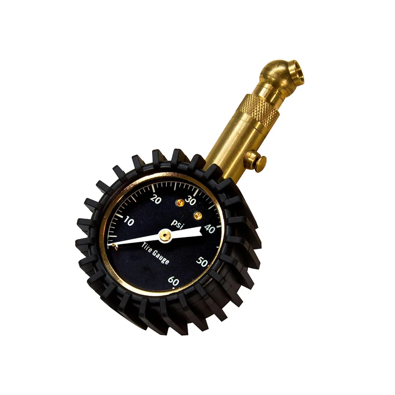Низкий moq сверхмощный точный измеритель давления воздуха с резиновым литьем для автомобиля мотоцикла