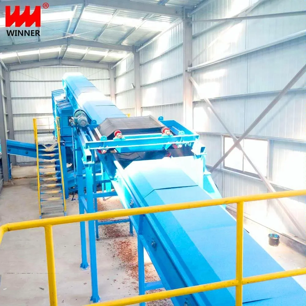 Сортировочная машина Msw городская сортировочная линия для мусора