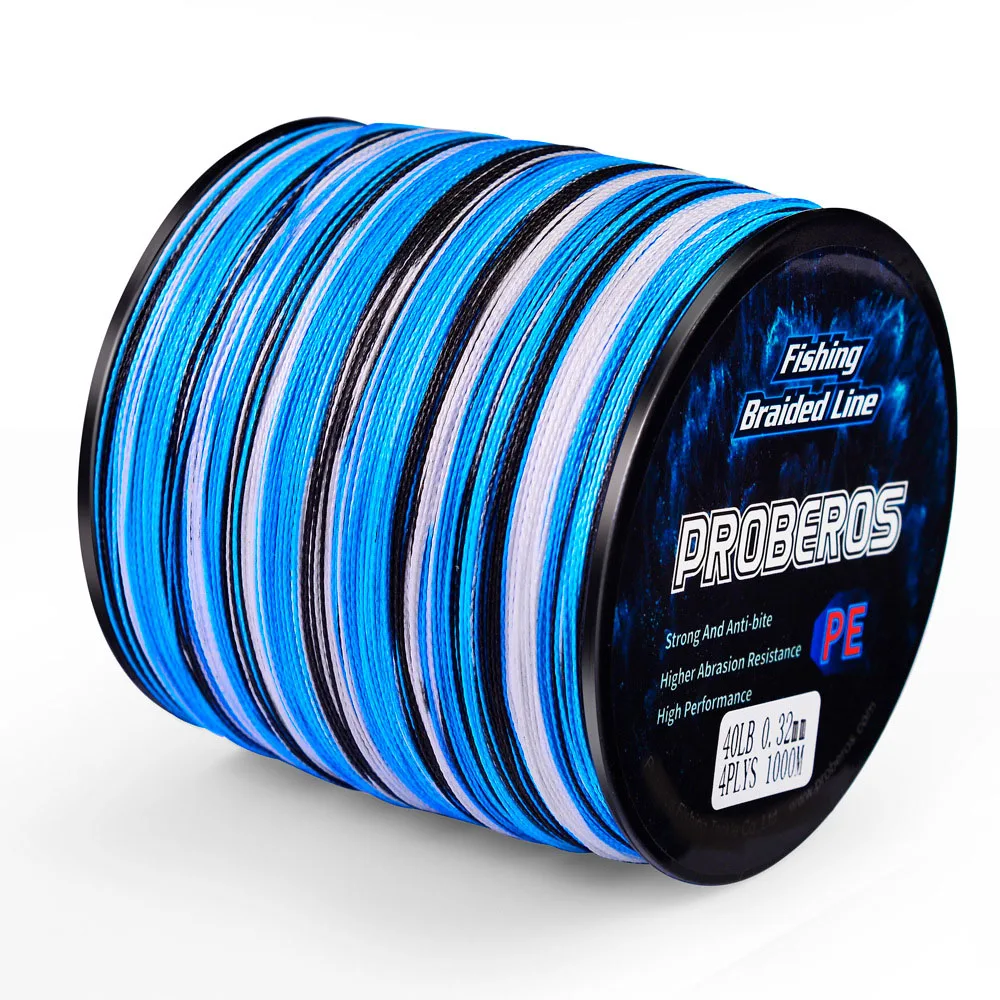 300 500 1000 meters 8 strands braided Hercules camouflage PE main fishing line