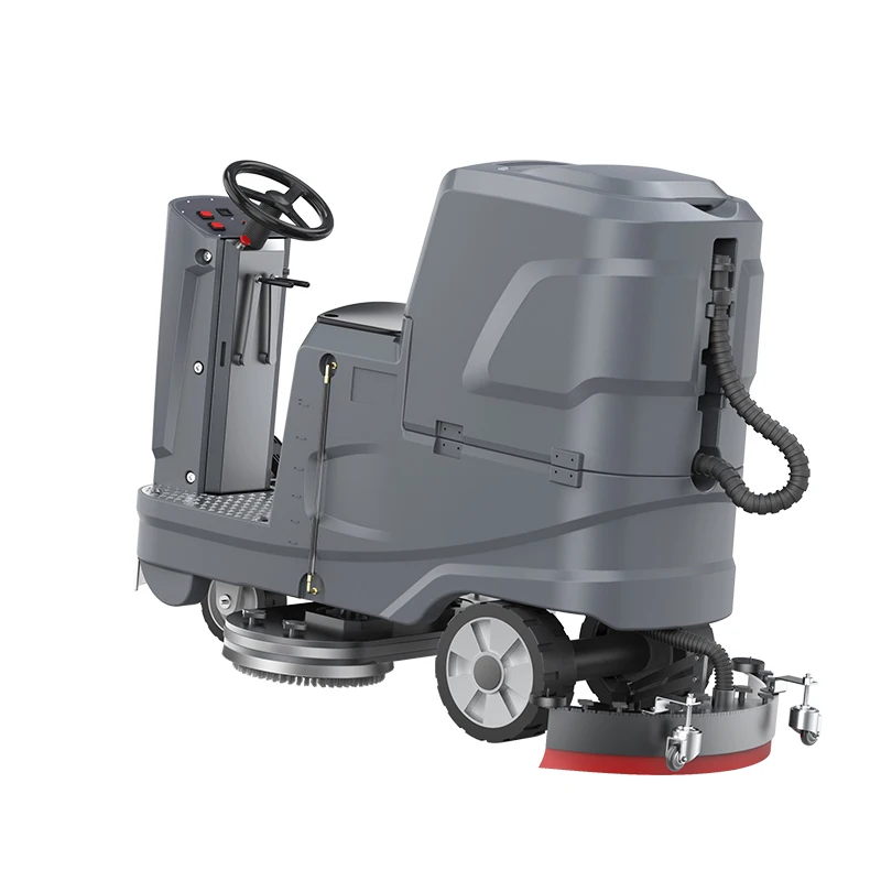 YANGZI X5 INDUSTRIAL DRIVING BATTERY OPERATED AUTOMATIC FLOOR SCRUBBER ELECTRIC DRYER WITH FACTORY PRICE