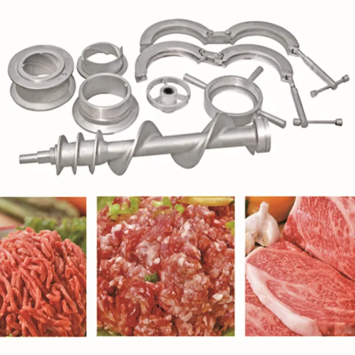 stainless steel fresh meat mincer