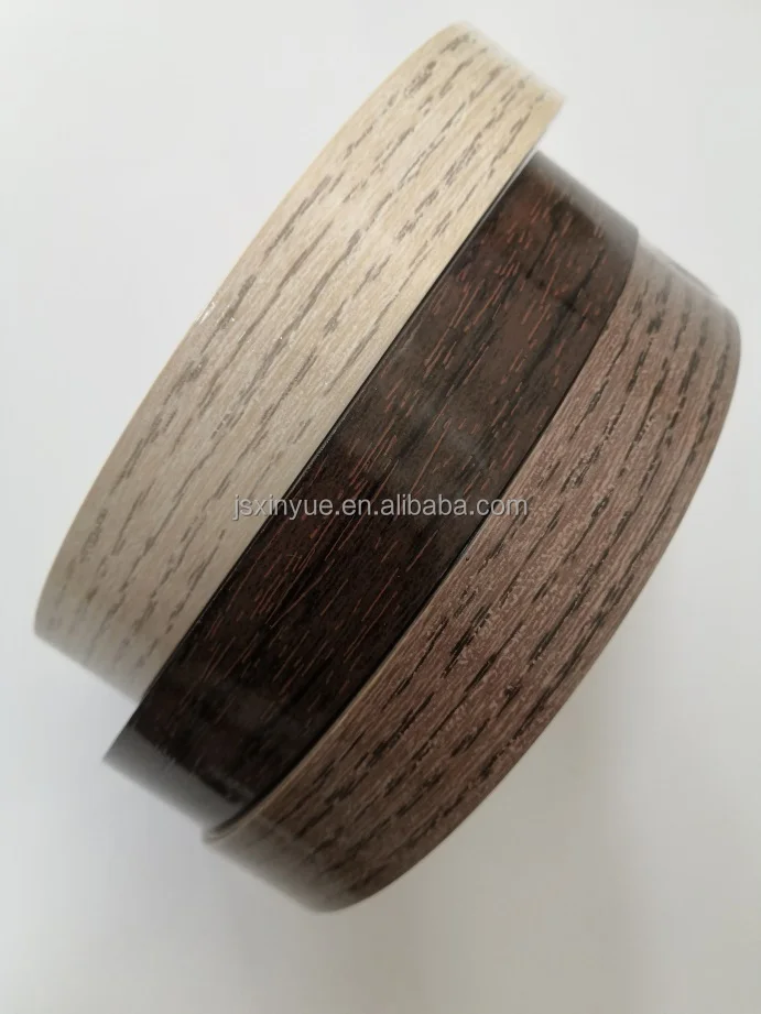 Match color and pattern PVC edge according to PVC film and HPL sheets