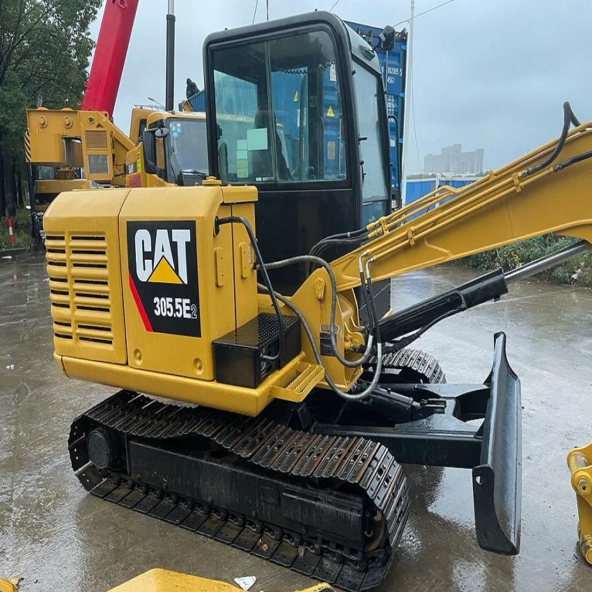 Used Original Hydraulic Caterpillar Excavator 305.5E Track Digger 6 7 8ton Small Cat 305e High Quality Cheap