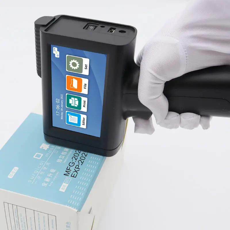 Coder machine address printer batch no & expiry date printing machine