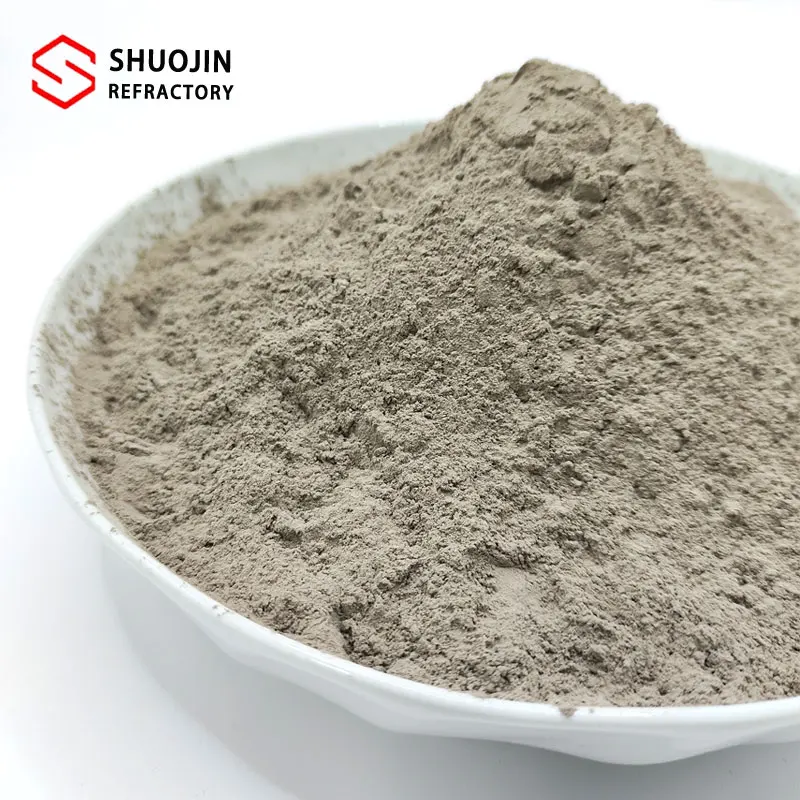 High alumina cement brick  clay fire clay mortar mud  refractory clay price