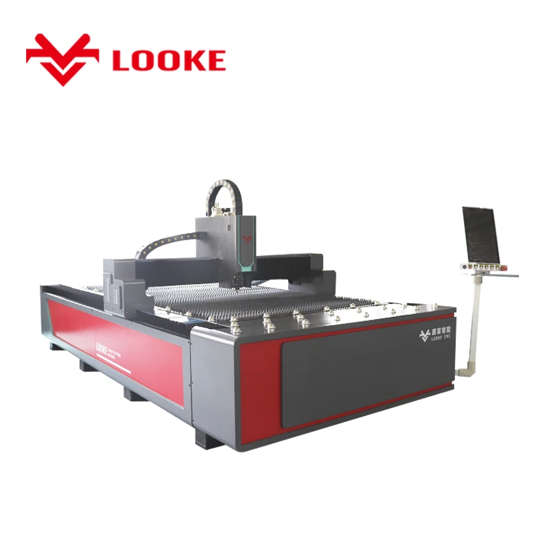 1313F Raycus Laser Source Raytools Laser Head Spare Parts Open Type Single Platform Table Metal Laser Cutting Machine Fiber
