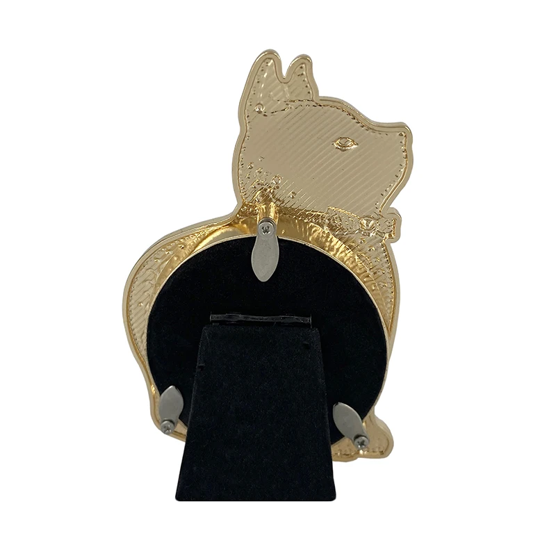 Cat Shape Photo Frames  Enamel Zinc Alloy Metal Photo Frame For Home Decoration Wedding Gift