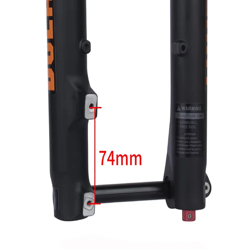 26 27.5 29 Inch Mountain Bike Double Crown Forks Thru Axle 15*110mm MTB Air Suspension Forks