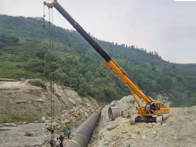 40 Ton Small Telescopic Boom Crawler Crane Xgc40t