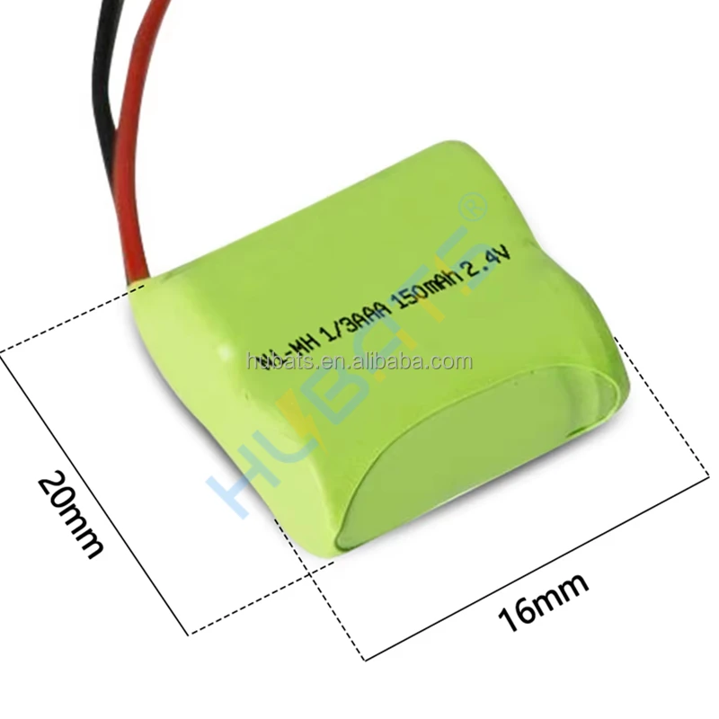 1/3AAA 150mAh 2.4v Ni-MH 120mAh 2.4 v Rechargeable Battery For GP-17AAAH GP17AAAH Sanyo-N-50AAA