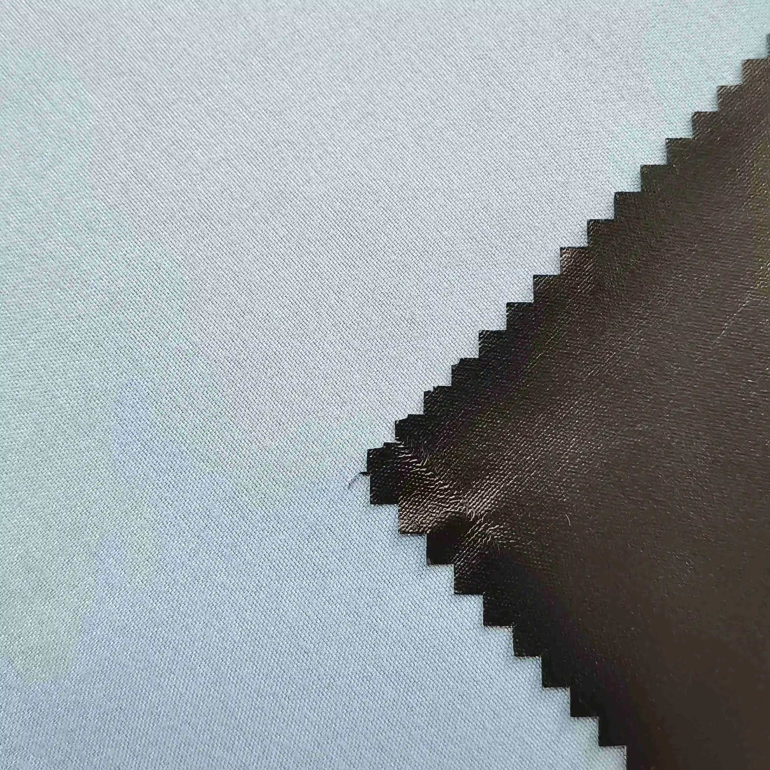 Hot sale Cheap Manufacture coating single side microfiber 100% Polyester blackout Curtain Fabric