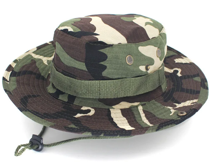 Оптовая продажа камуфляжных шляп Бонни из лесного массива на заказ