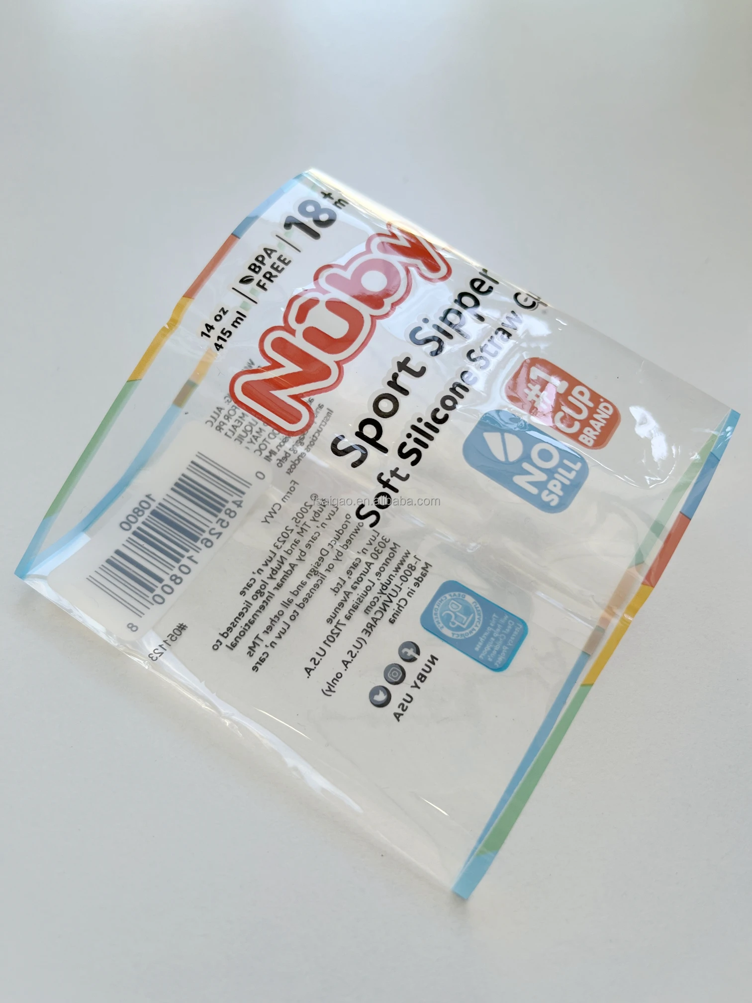Mineral Water Label Shrink Sleeve Wrap  PVC Shrink Film Bottle Labels For Water Bottles With Logo Printing