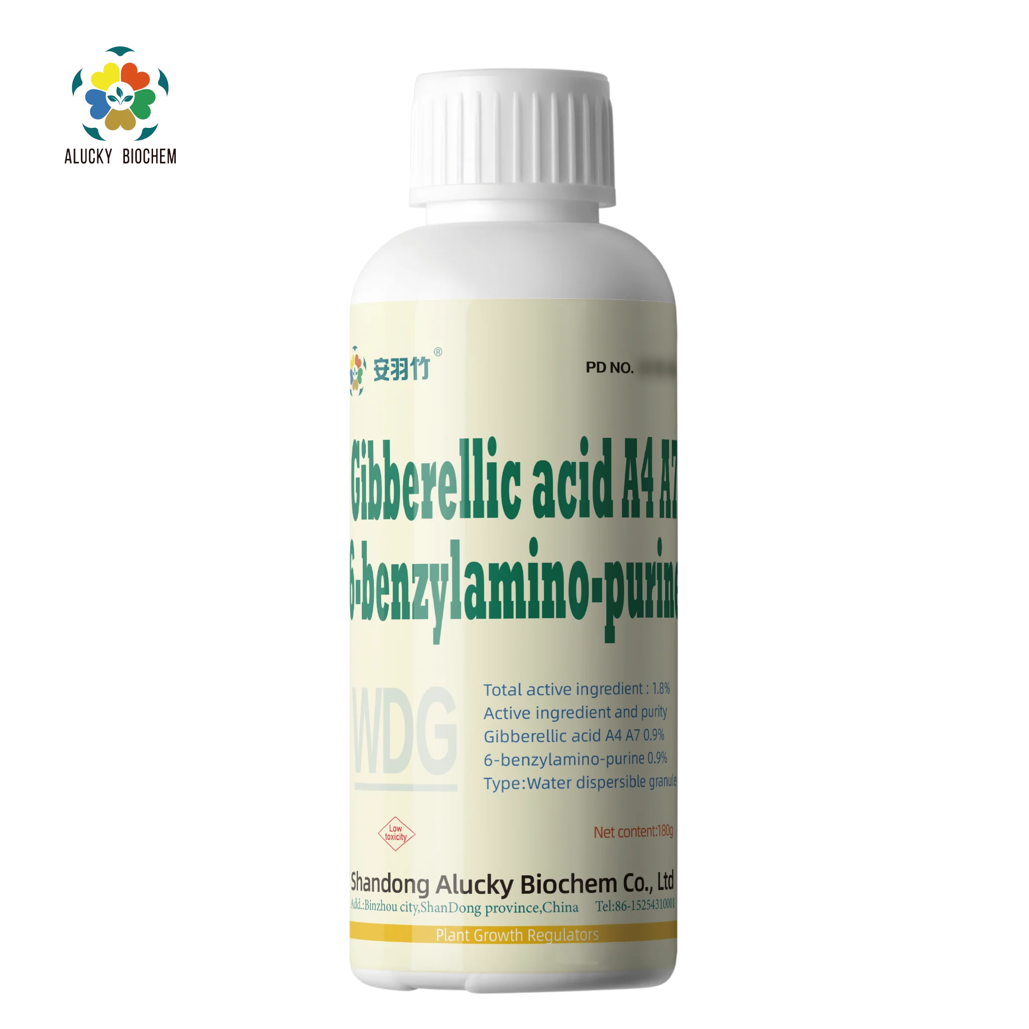 PGR Pre-mixture WDG gibberellic acid A4 A7 6-benzylamino-purine 24-epibrassinolide 28-homobrassinolide gibberellic acid