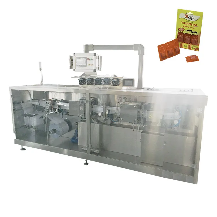 Qualipak New Dimethoate Oral Liquid Paste Honey Jam Cream Medicine Small Cheap Filling and Sealing Machine