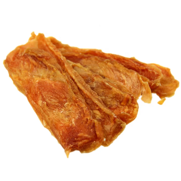 DEHYDRATED CHICKEN JERKY FILLET DOG SNACK