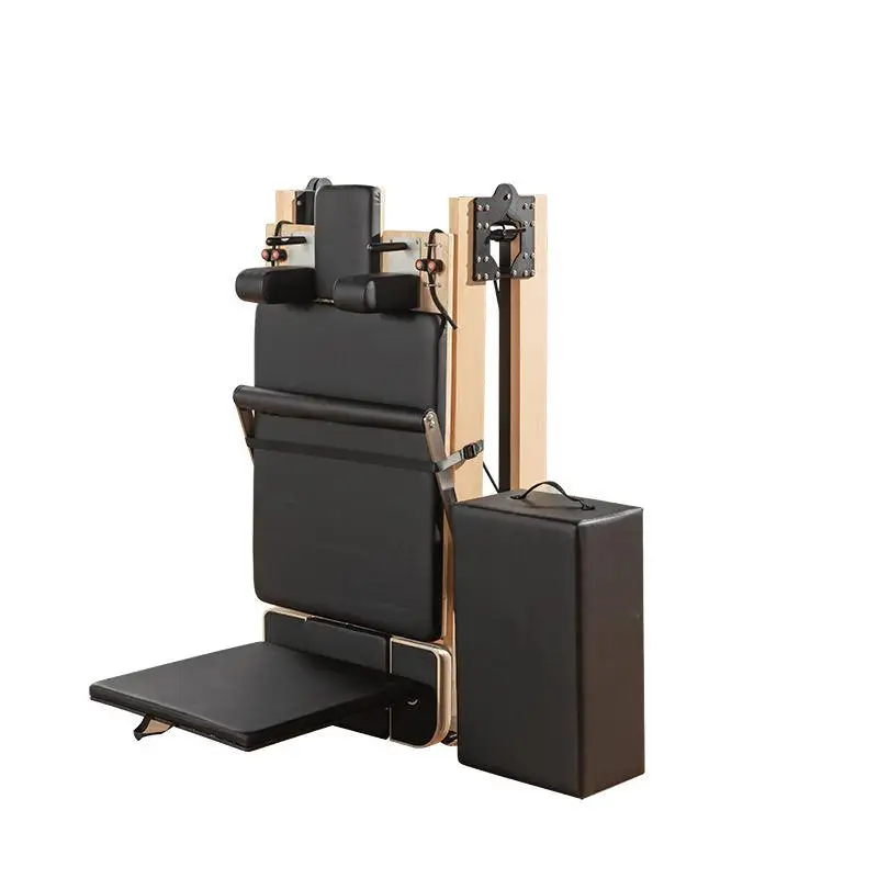 wood foldable home commercial studio yoga fitness good quality machine equipment pilates reformer