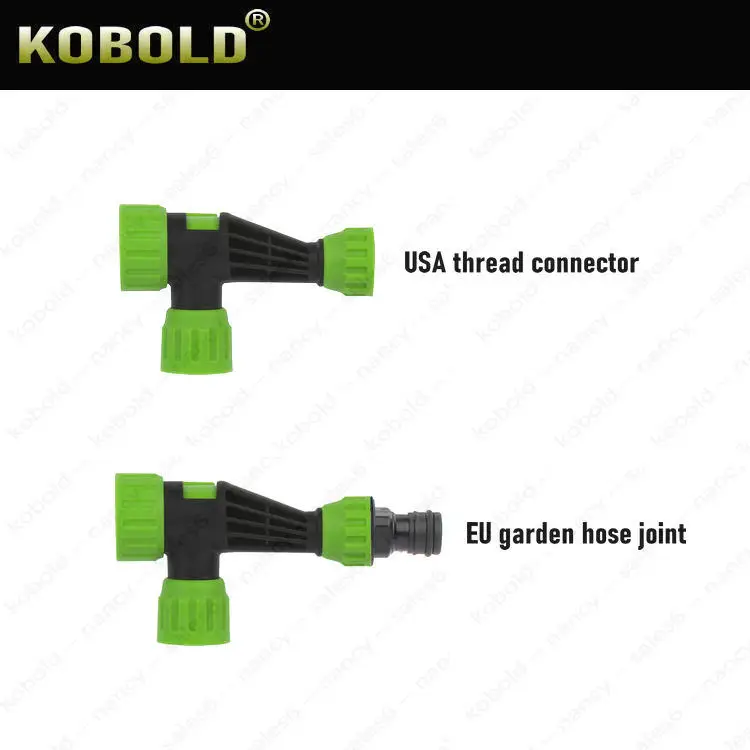 Kobold 38mm Cleaning Hose End Washing Foam Sprayer Plastic Spray Nozzle