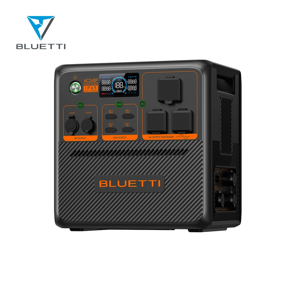 BLUETTI Portable Energy Storage Power Station Generator with 2000W Output for Outdoor Adventures