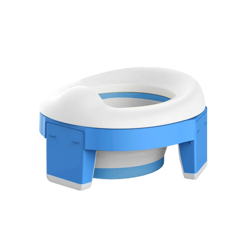 Travel  Kindersitz Toilette Latest Potty Training Seat Plastic  Blue Pink Potty Customized Logo Baby Potty