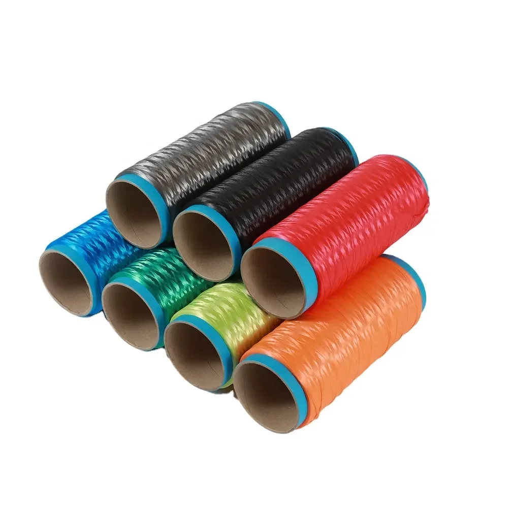 High Strength Low Elongation Black 200d 400d Uhmwpe Fiber Filament Yarn