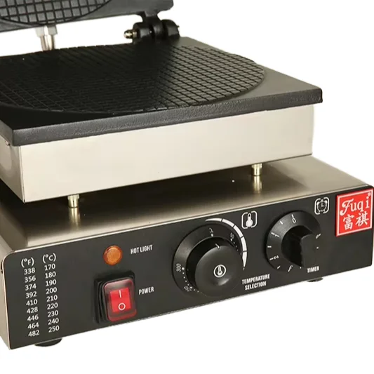 Машина для изготовления круглых вафель Fuqi машина розлива конусов мороженого полуавтоматическая вафельный конус с Ce