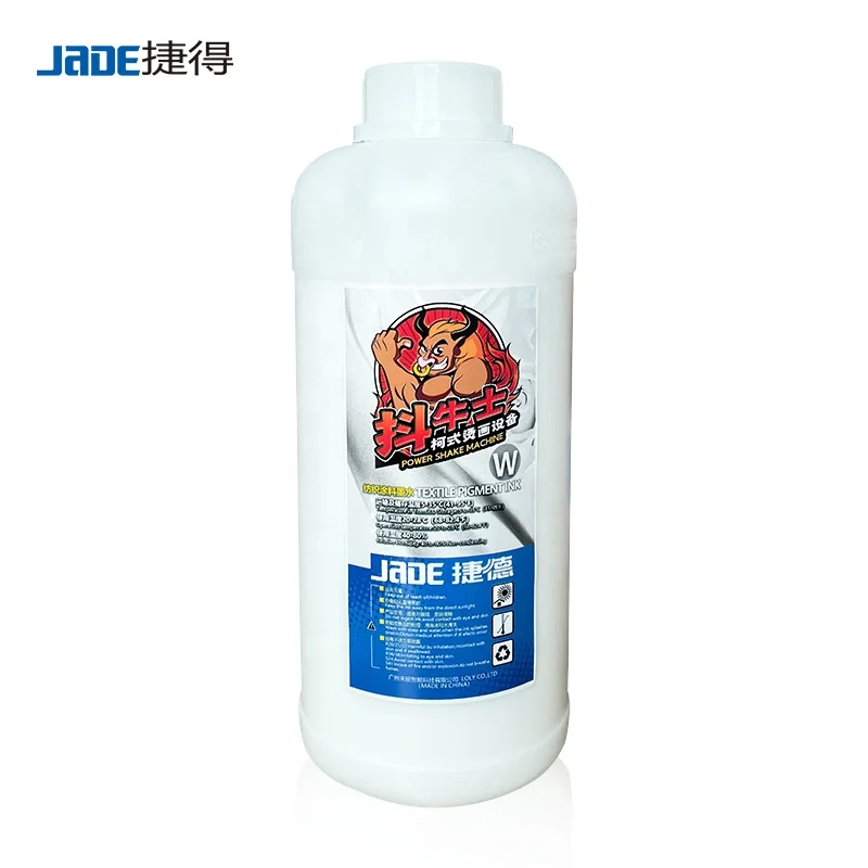 T-shirt printing dtf pigment cmyk and white ink for 1800 DX4 DX5 DX7   digital heat transfer pet film printer