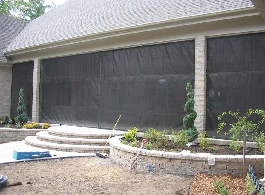 Бесплатный образец доступных товаров на заказ-качественные изделия для экранирования в вашей колоде, открытые террасы без крыши веранды против комаров creen