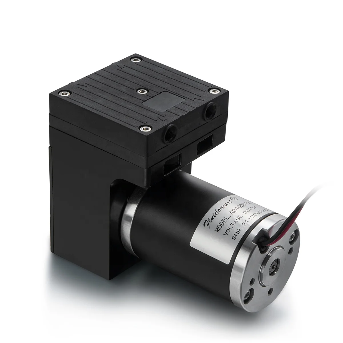 Low Noise Mini Electric Air Pump 40LPM Small Vacuum Pump 24V DC Oil Free Micro Diaphragm Pump for Environmental Protection