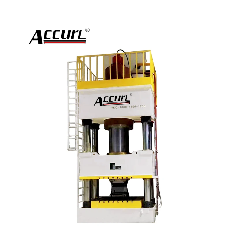 ACCURL Four Columu Presse Hydraulique Machine Metal Horizontal Hydraulic Press Machine