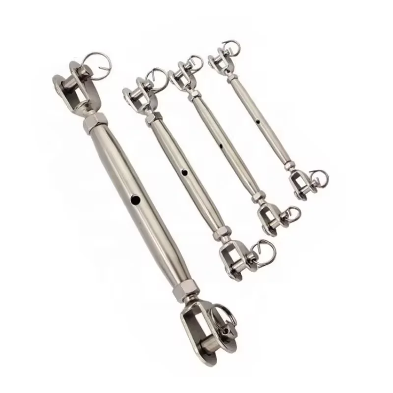 M5 - M20 Stainless Steel A2 A4 Jaw-Jaw Closed Body Turnbuckles