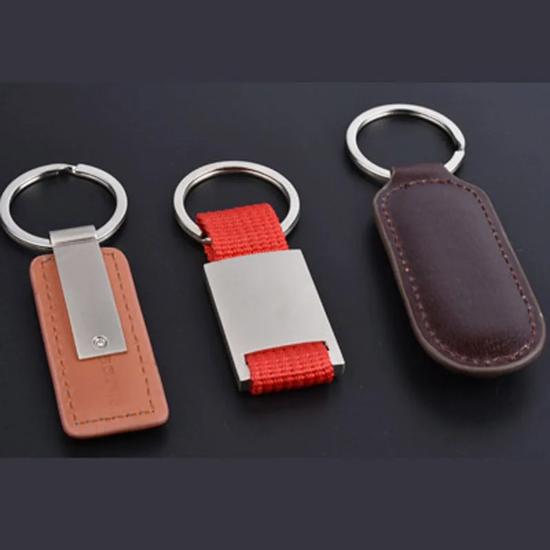 Polyester ribbon key chain Large - area customized LOGO keyrings gift Chinese factory supply.custom gift