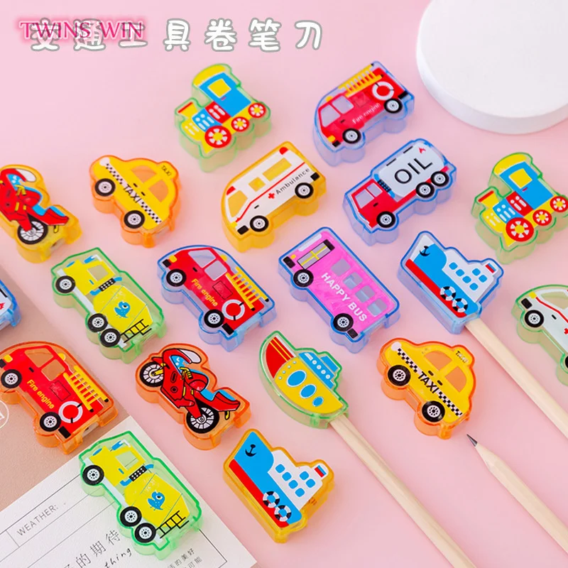 Wholesale Mini Portable Transportation Sharpener Student Stationery Manual Pencil Sharpener 381