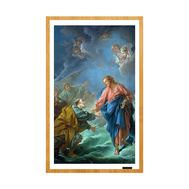 Smart Brightening Timing Shutdown Quad-core Wall-mounted Digital Photo Frame digital art frame