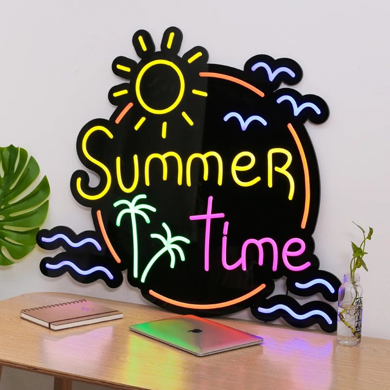 Custom LED Flexible Light 3D Neon Sign letter for Business Holiday Decoration