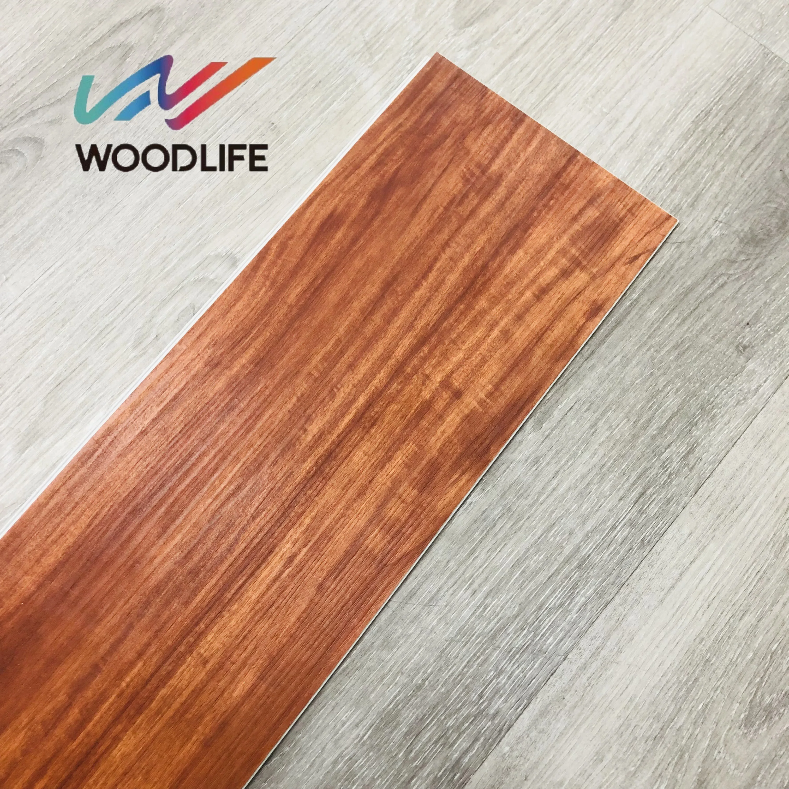 Waterproof Flooring Lvp Lvt Interlocking Vinyl Plank Spc Flooring With 100% Virgin Material
