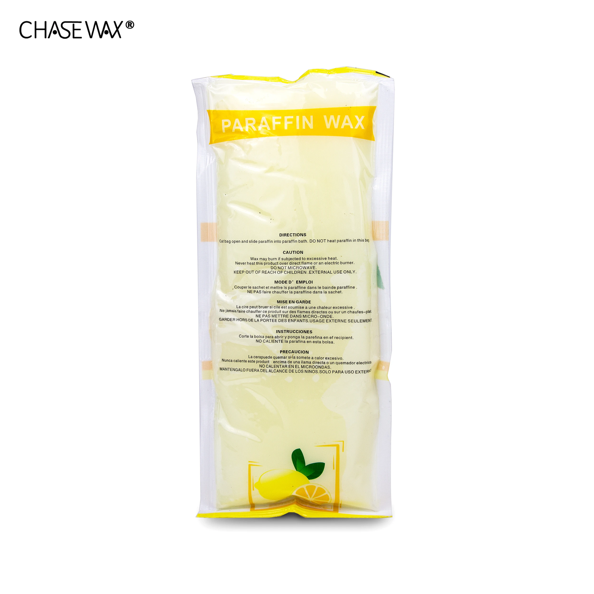 Chase Wax 1BL Body Skin Care Lemon Paraffin Wax For Nail And Hand